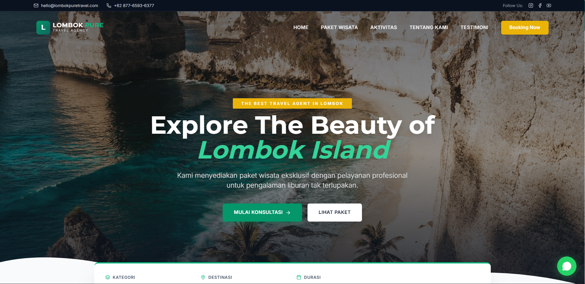 Lombok Pure Travel